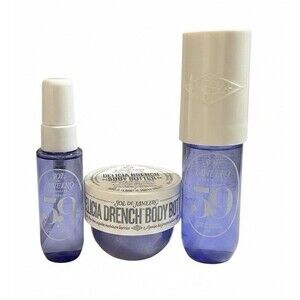 Sol de Janeiro Delicia drench 59 Set Of 3 Body Mist And Body Butter New